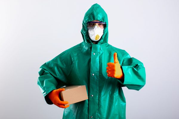 We carefully package our asbestos and mold samples for safety