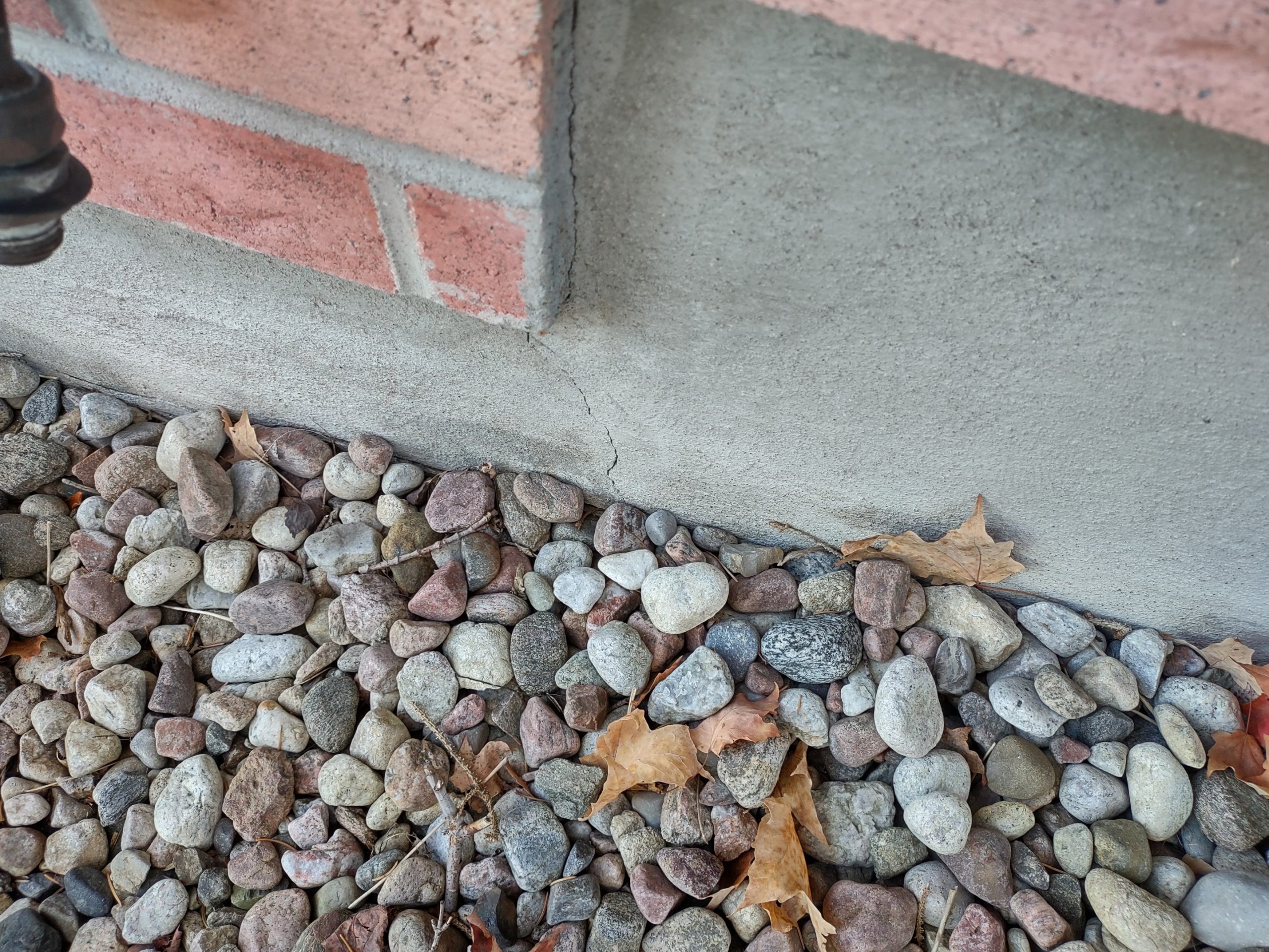 Foundation cracks can cause leakage